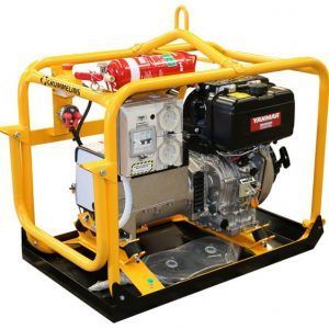 Crommelins Generator 5.5kW Yanmar Diesel Minespec