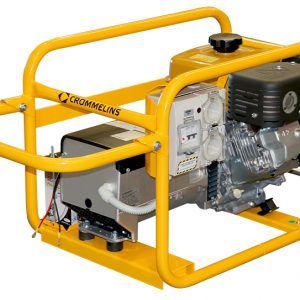 Crommelins Generator 6.8kW Robin Petrol E-Start Hirepack